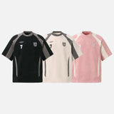 Bold Number 7 Embroidered T-Shirt