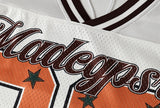 DAXUEN Oversized short-sleeve mesh jersey with graphic print