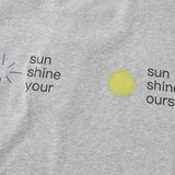 DAXUEN Oversized t-shirt with sun graphic