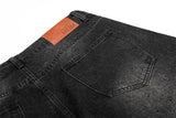 DAXUEN Distressed high-waisted wide-leg balloon jeans