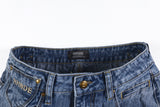 DAXUEN Wide-leg distressed denim trousers