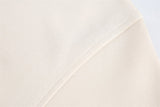 DAXUEN Layered collar loose-fit polo shirt