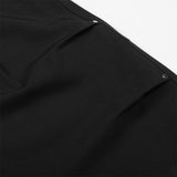 DAXUEN Black wide-leg culotte shorts