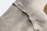 DAXUEN Oversized gradient dye T-shirt with appliqué