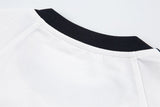 DAXUEN Boxy short-sleeved T-shirt with graphics and contrasting colors