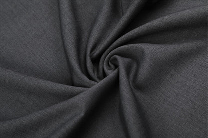 DAXUEN Men's tailored wide-leg trousers in dark grey and black