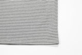 DAXUEN Short sleeve striped shirt with mandarin collar