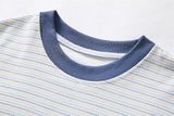 DAXUEN Oversized striped short-sleeved t-shirt