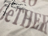 DAXUEN Relaxed-fit graphic t-shirt with stylized text