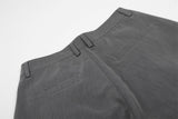 DAXUEN Wide-leg culotte pants in dark grey