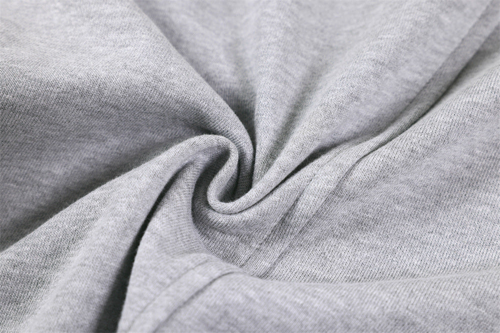 DAXUEN Two-tone loose-fit sweatpants with adjustable drawstrings