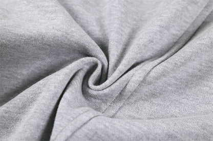 DAXUEN Two-tone loose-fit sweatpants with adjustable drawstrings