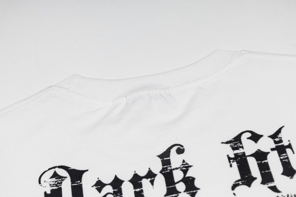 DAXUEN Loose-fit short-sleeved T-shirt with graphic design