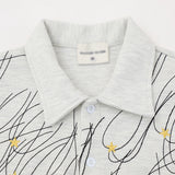 DAXUEN Short-sleeved polo shirt with star embroidery