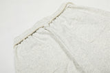 DAXUEN Wide-leg cargo sweatpants with embroidered text