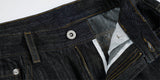DAXUEN Wide-leg loose-fit indigo denim jeans