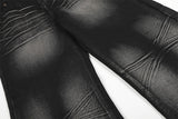 DAXUEN Faded wide-leg jeans in washed denim finishes