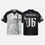 Gothic Fantasy Graphic T-Shirt