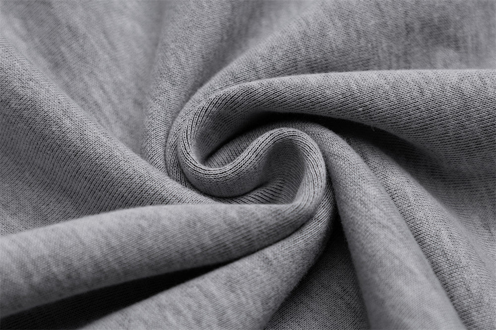 DAXUEN Heather grey short-sleeve T-shirt with unique paneling