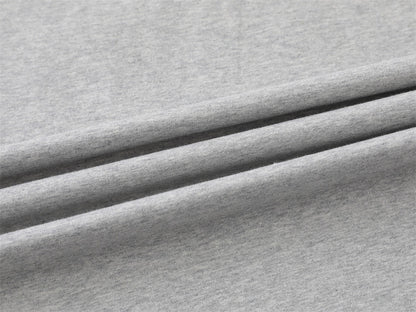 DAXUEN Oversized short-sleeve graphic t-shirt in white and grey