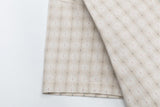 DAXUEN Short-sleeved plaid shirt with cat embroidery