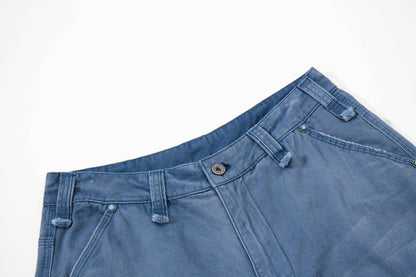 DAXUEN Wide-leg baggy cargo pants with embroidery