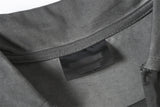 DAXUEN Short-sleeved relaxed-fit polo shirt with vintage finish