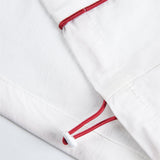 DAXUEN Oversized V-neck graphic t-shirt with drawstring hem