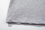DAXUEN Oversized short-sleeved T-shirt with pixelated graphic