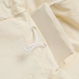 DAXUEN Hooded windbreaker jacket with asymmetrical zipper