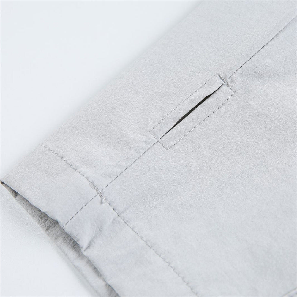 DAXUEN Lightweight full-zip jacket with mesh panels