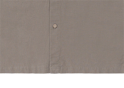 DAXUEN Short-sleeve button-up shirt with textured fabric
