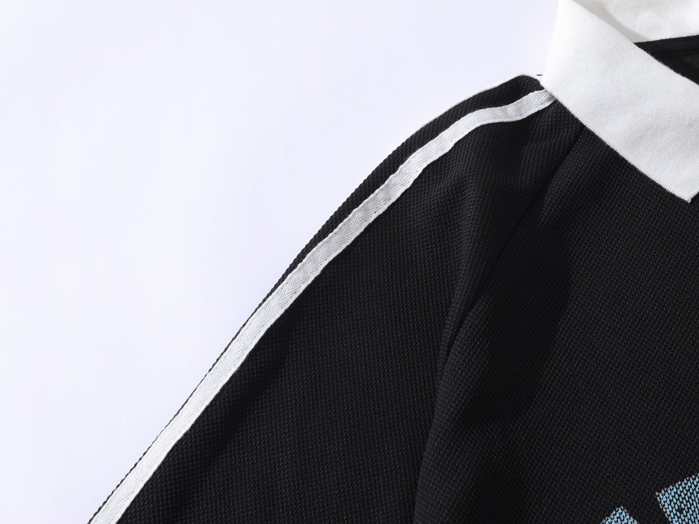 DAXUEN Short-sleeved polo shirt with graphic print
