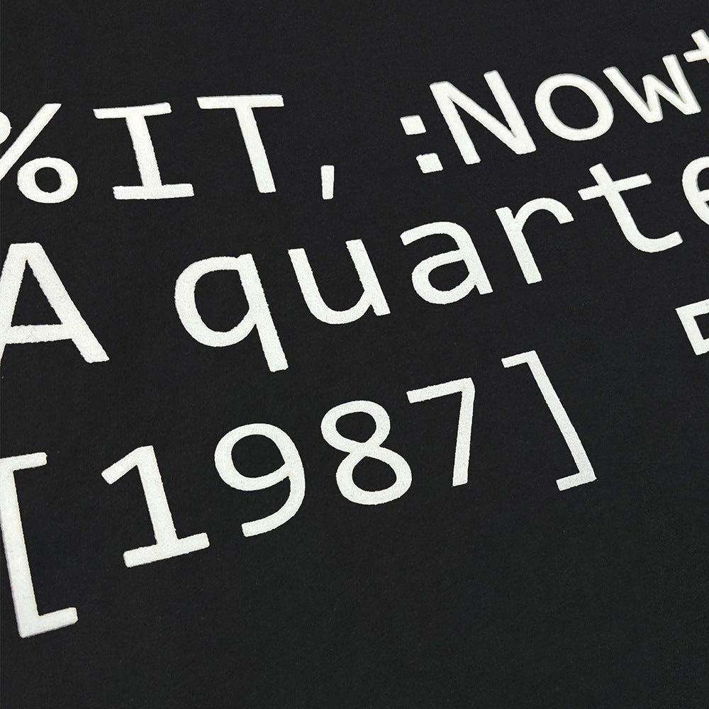 DAXUEN Short-sleeve crew neck t-shirt with text print