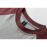 DAXUEN Men's raglan short-sleeve t-shirt