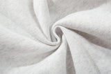 DAXUEN Wide-leg sweatpants in black and heathered light grey