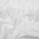 DAXUEN Short-sleeved button-up shirt with embroidery