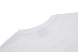 DAXUEN Ornate script and piano key graphic T-shirt