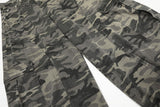 DAXUEN Camouflage wide-leg cargo jeans