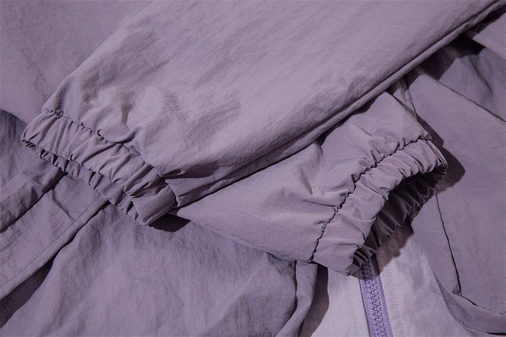 Splicing Color Windbreaker Jacket