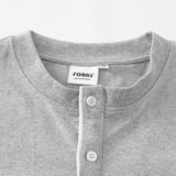 DAXUEN Relaxed fit short-sleeved t-shirt with contrasting trim