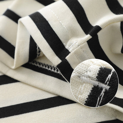 Bold Stripe Relaxed-Fit T-Shirt