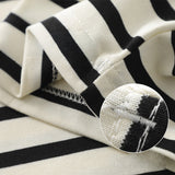 Bold Stripe Relaxed-Fit T-Shirt