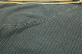 DAXUEN Light blue denim short sleeve t-shirt with embroidery