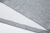 DAXUEN Relaxed fit short-sleeved top in grey and black