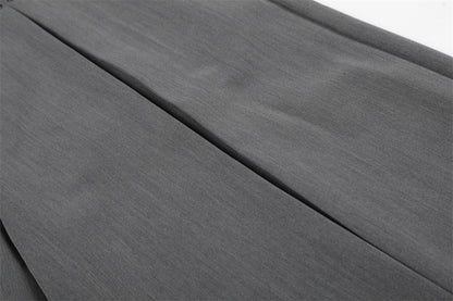 DAXUEN Wide-leg culotte pants in dark grey