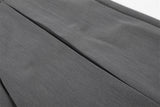 DAXUEN Wide-leg culotte pants in dark grey