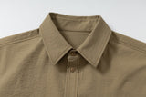 DAXUEN Short-sleeved button-up shirt with two chest pockets