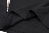 DAXUEN Color-blocked short-sleeved polo shirt
