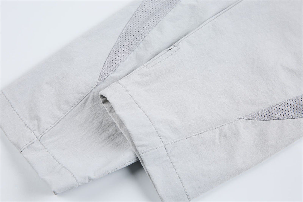 DAXUEN Lightweight full-zip jacket with mesh panels